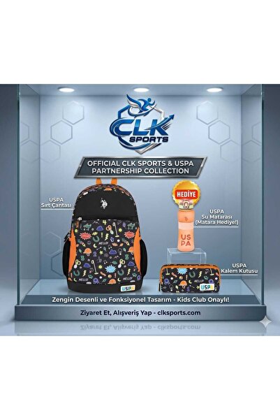 U.S. Polo Assn. İlköğretim Okul Çantası, Kalem Çantası