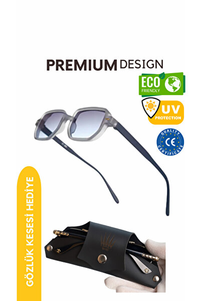 WATCHOFROYAL Royal Eyewear Re1022 Mat Gri Güneş Gözlüğü