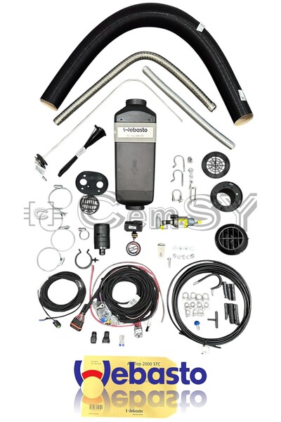 WEBASTO AT2000 STC 12V Dizel Isıtıcı Set (9034320C)