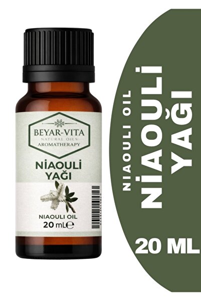BEYARVİTA Niaouli Yağı 20ml - uçucu yağ - cam şişe - aromaterapi yağı