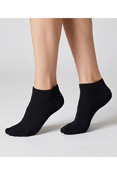 Bross Γυναικείες κάλτσες 3 τεμαχίων μαύρες πετσέτες μποτάκια