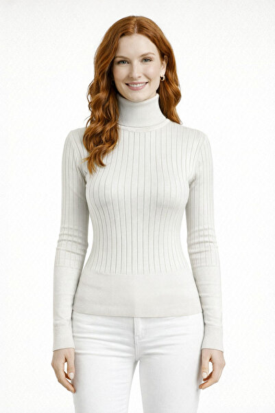 Neden Tekstil Πλεκτό πουλόβερ με μακρυμάνικο κορδόνι με ζιβάγκο