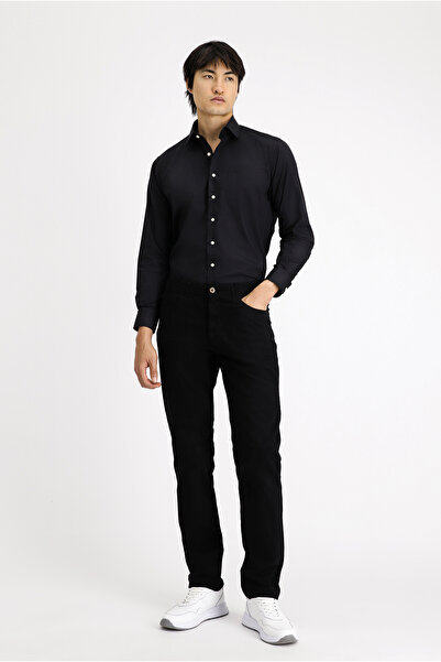 Kiğılı Long Sleeve Classic Cotton Easy-Iron Shirt