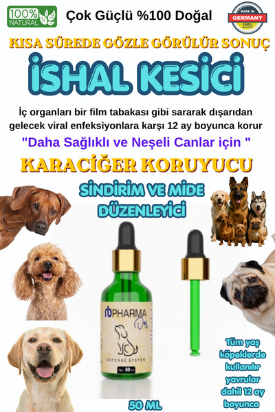 RB PHARMA Köpekıerimiz Için Ishal Kesici Ve Karaciğer Koruyucu