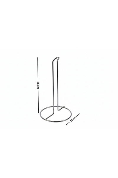 DAMLORA Thick Wire Chrome Paper Towel Holder