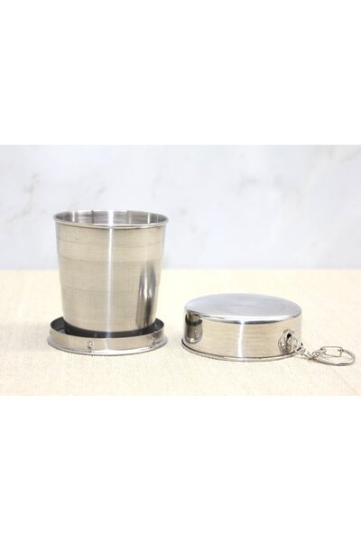 Kanonik Education Foldable Single Stainless Steel Shot Glass - Model 1