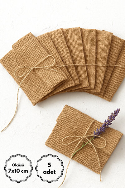 Bimotif 5 Μίνι φάκελοι από γιούτα σε μέγεθος 7x10 cm
