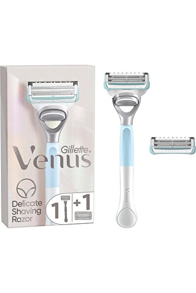 Gillette Venus ماكينة حلاقة بيكيني للعناية بالبشرة للنساء + 2 شفرة حلاقة مع م...