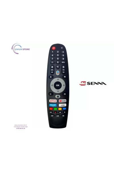 Herz Senna İle Uyumlu 42SN9000F 4K Smart Tv Mikrofonlu Kumanda