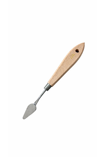 Artdesign Spatulă profesională din oțel cu mâner din lemn pentru vopsea în ul...