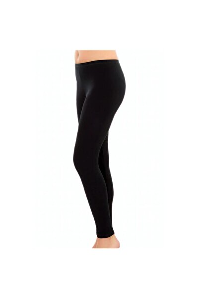 İmer Çamaşır İmer 4344 Βαμβακερό θερμικό καλσόν εσώρουχο μαύρο