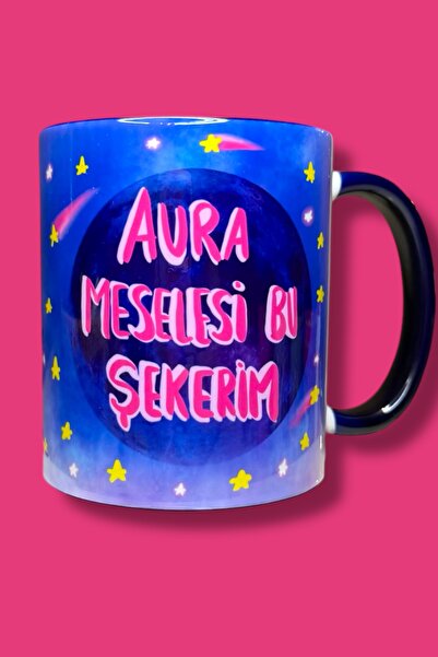 Aura Meselesi Bu Şekerim Hediyelik Kupa Bardak