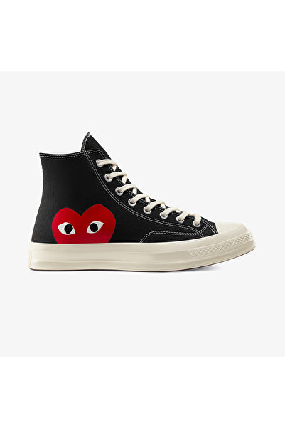 Converse Erkek Siyah, Beyaz, Kırmızı Ayakkabı