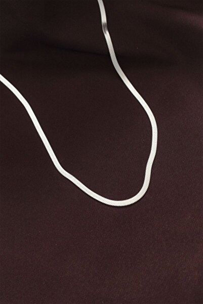 Skygo 316L Steel Silver Color 60 cm Italian Chain Necklace - TJ-BKO6229