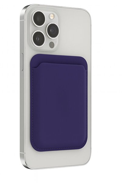 PiyasaSepeti Galaxy S24 Ultra Πορτοφόλι Magsafe Nocturne Μωβ