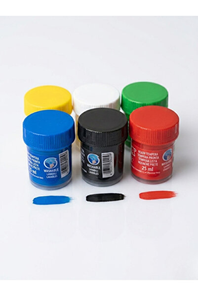 The Monarch Co Yıkanabilir 6’lı Tempera Guaj Boya Seti (6 x 25 ml) - Çocuklar...