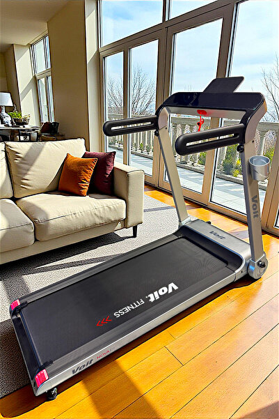 Vfit By Voit Novafit Treadmill Bluetooth App Speaker Led Display Foldable 46cm Broadband