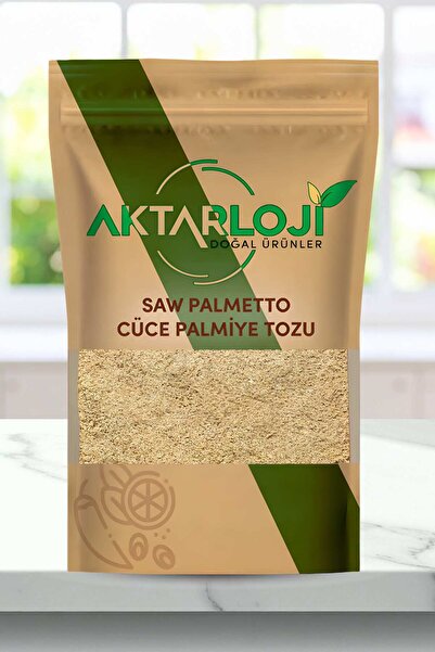 aktarloji Cüce Palmiye - Saw Palmetto Otu Tozu Yeni Öğütülmüş 150 Gr