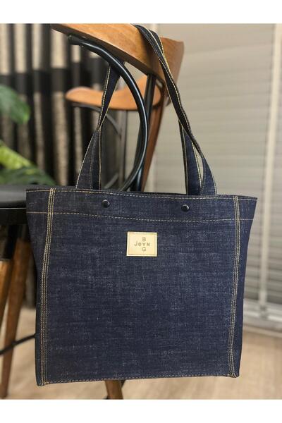 NARRATİVA Women's Dark Blue Denim Bag Shoulder Bag