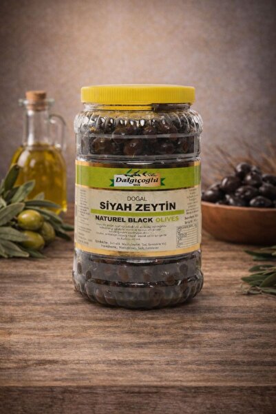 Dalgıçoğlu Siyah Zeytin Yağlı Sele Az Tuzlu Taze Siyah Zeytin Çıtır Çerez Yuv...