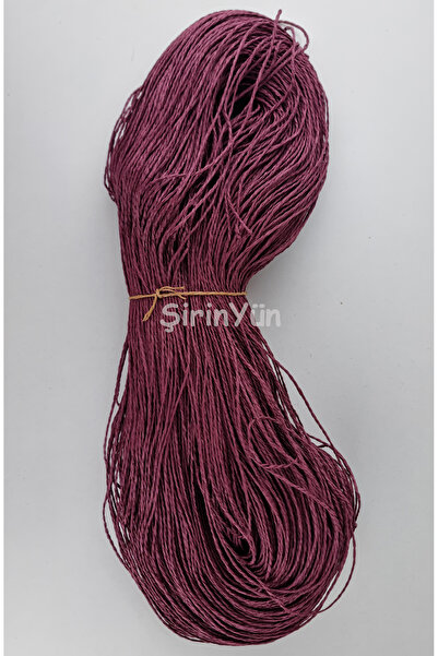 Şirin Yün Çile Kağıt Ip Mürdüm 240-250 gram