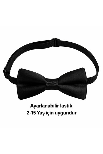 23 April 19 May 29 October Reading Feast Boys Bow Tie Black Satin