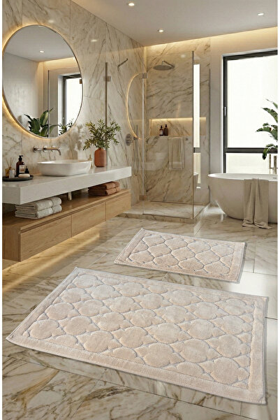 FeelHome Σετ χαλιών μπάνιου Cappadocia Squishy, Super Absorbent 2 τεμαχίων 10...