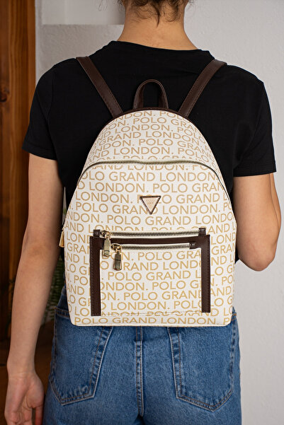 POLOGRAND London Τσάντα πλάτης και ώμου γυναικεία, πολυτελές μοντέλο Comfort,...