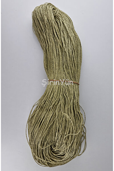 Şirin Yün Çile Kağıt İplik Soluk Yeşil 240 - 250 Gram Arası