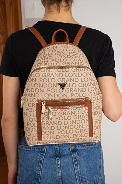 POLOGRAND London Τσάντα πλάτης και ώμου γυναικεία, πολυτελές μοντέλο Comfort,...