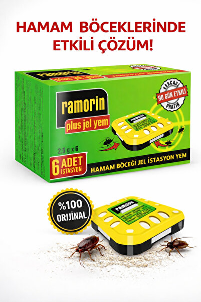 RAMORİN hamam böceği ilaci,hamam böceği ilacı jeli,hamam böceği yemi,hamam bö...