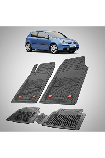 TEAMCAR ®   Covorașe auto, tip tavă, compatibile cu Volkswagen Golf5 Hatchbac...