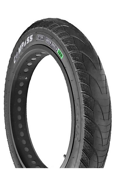 Compass 20x4.00 3 MM ZIRHLI Dayanıklı Fat Bike Bisiklet Dış Lastiği