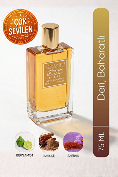 Gloria Perfume African Leather 75 ml Edp Unisex Parfüm