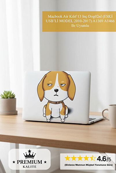 Mcstorey Macbook Air Kılıf 13 Inç Dog02nl (ESKİ USB'Lİ MODEL 2010-2017) A1369...