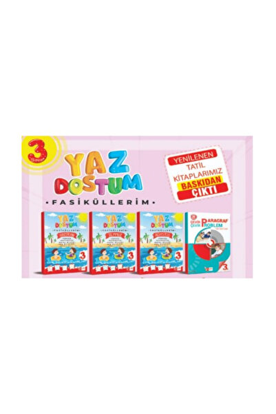 Artı Eğitim Yayınları 3. Sınıf Yaz Dostum Tatil Fasikülleri