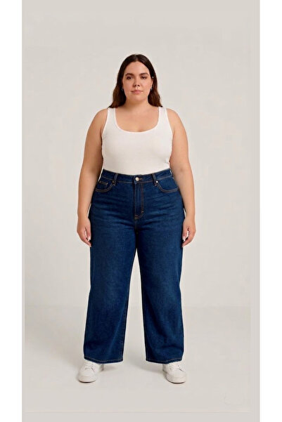 nd jeans Τζιν με φαρδιά μπατζάκια PREMIUM ΓΥΝΑΙΚΕΙΟ ΕΞΤΡΑ ΜΕΓΑΛΟ ΜΕΓΕΘΟΣ ΣΟΥΠ...