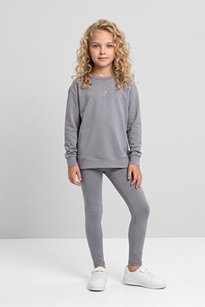 Black One Σετ αθλητικής φόρμας για κορίτσια επένδυση fleece Diver Fabric (Φού...