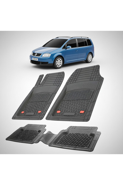 TEAMCAR ®   Covorașe auto tip tavă compatibile cu Volkswagen Touran I (2003–2...