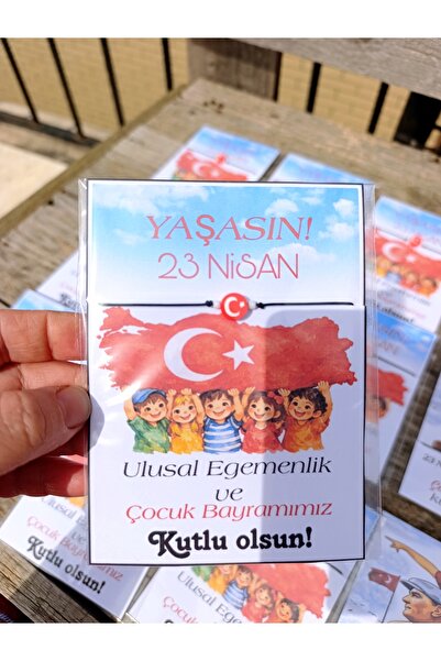 GHL STORY 23 NİSAN,23 NİSAN HEDİYELİK, AY YILDIZLI BİLEKLİK, ŞANS BİLEKLİĞİ 1...