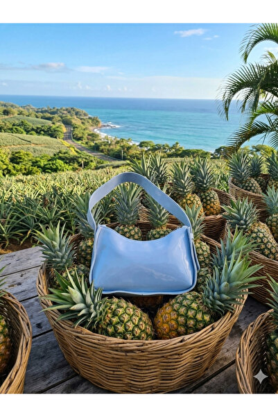 YMZBAG Τσάντα λουστρίνι μπαγκέτας