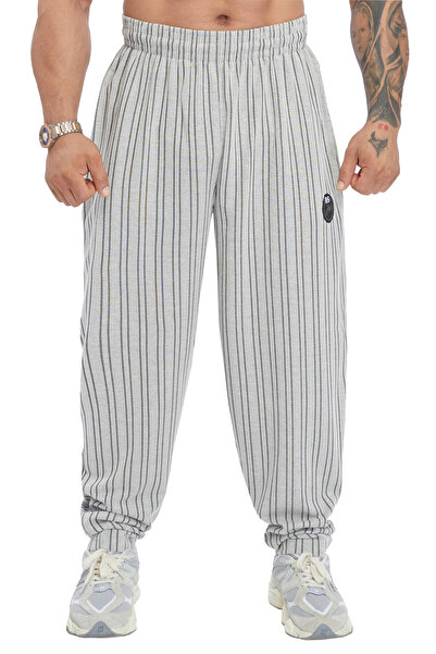 BGSM Pantaloni de trening sezonieri cu croială lejeră și emblemă BGSM PNT1406