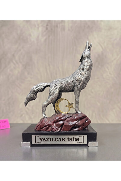 Hediyenibuldun Bozkurt Gümüş Kurt Biblosu