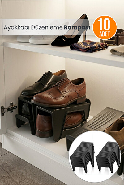 Orvila 10 Τεμάχια Ράμπας Οργάνωσης Παπουτσιών - Οργανωτής Παπουτσιών