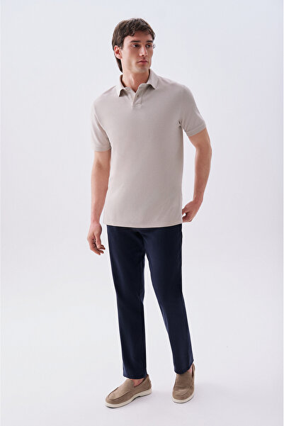 Mudo Men's Gray Slim Straight Fit Tie-Waist Trousers