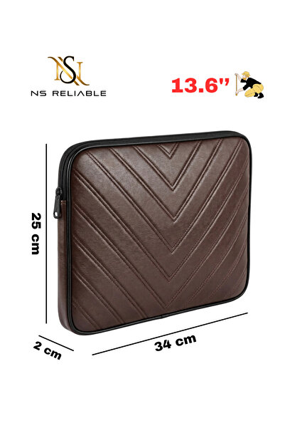 NS reliable Δερμάτινη θήκη για φορητό υπολογιστή 13-13,6 ιντσών Macbook Air P...