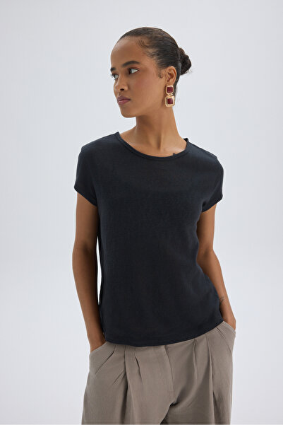 BOHEMAİ Suva Short Sleeve Black T-Shirt