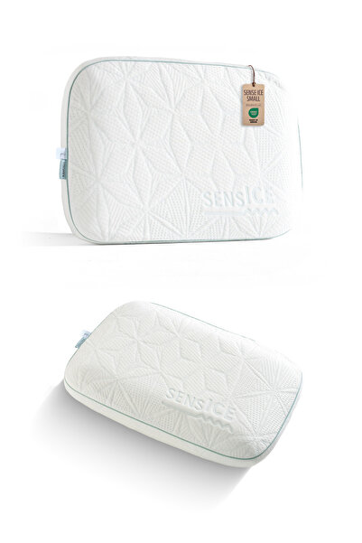 Sens Ice Technology Cool Sleep Effect Neck Support Visco Orthopedic Pillow Small 60x40x10 Cm