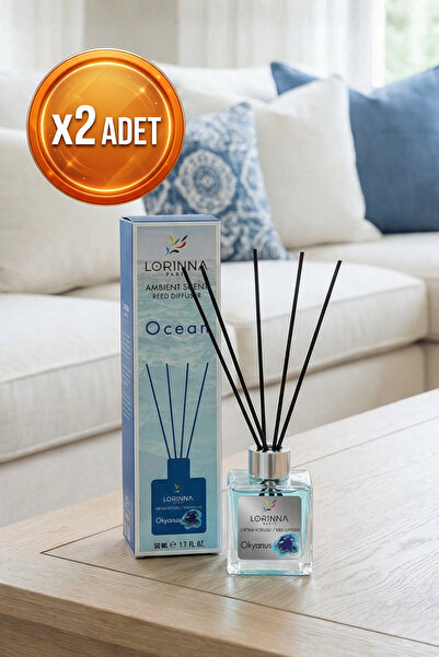 Lorinna Paris Ocean Çubuklu Oda Kokusu Seti 2x50 ml