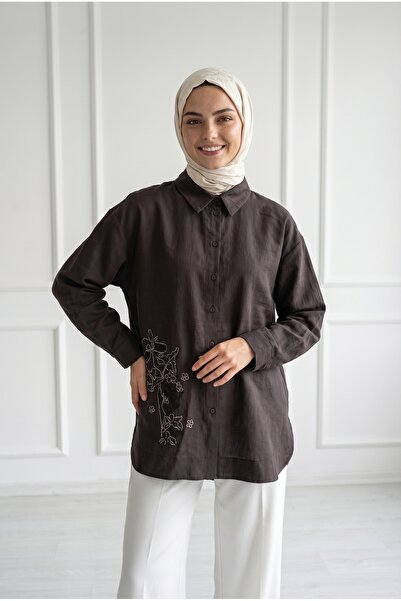 MİHRA STORE Λιτό πουκάμισο - Πολύχρωμο - Casual